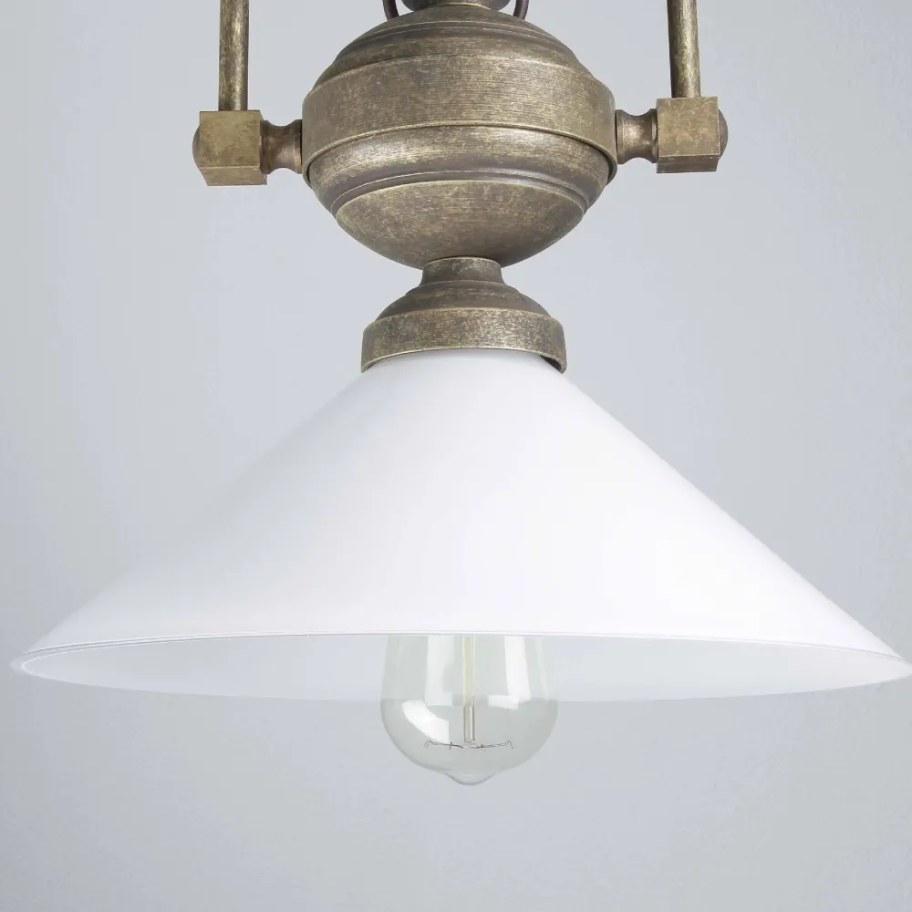 Giovanni Battista Rustikale Hängeleuchte Pendellampe E27 Fiordo