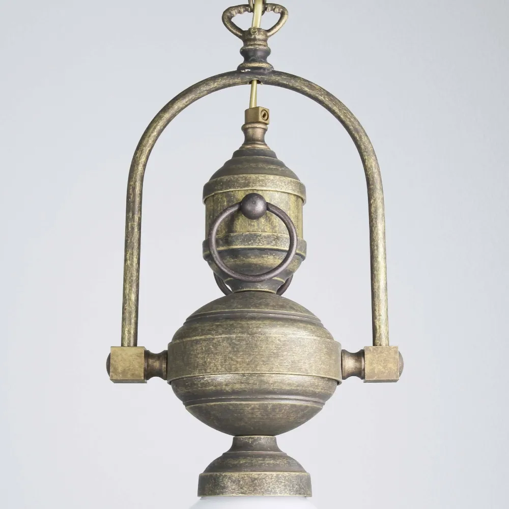 Giovanni Battista Rustikale Hängeleuchte Pendellampe E27 Fiordo