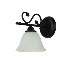 Easylight Rustikale Landhaus Wandlampe DOROTHEA Alabaster Glas* Glaslampen|Rustikale Lampen