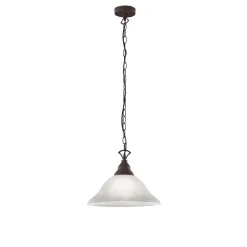 Trio Reality Rustikale Pendelleuchte Country rostfarbig* Hängelampen|Esszimmer Lampen