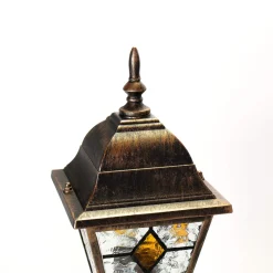 Easylight Rustikale Sockelleuchte Kupfer Antik SALZBURG E27* Rustikale Lampen|Wegeleuchten