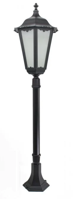 SU-MA Rustikale Stehleuchte außen 120cm blendarm IP43* Außenleuchten Antik|Gartenlaternen