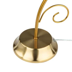 Sale Easylight Rustikale Tischlampe Messing Alabaster H:43cm ATHEN