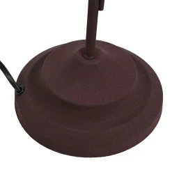 Trio Reality Rustikale Tischleuchte Country rostfarbig* Glaslampen|Rustikale Lampen