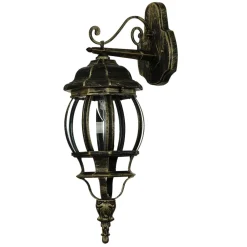 Sale Easylight Rustikale Wand Außenleuchte BREST Gold Antik 54cm