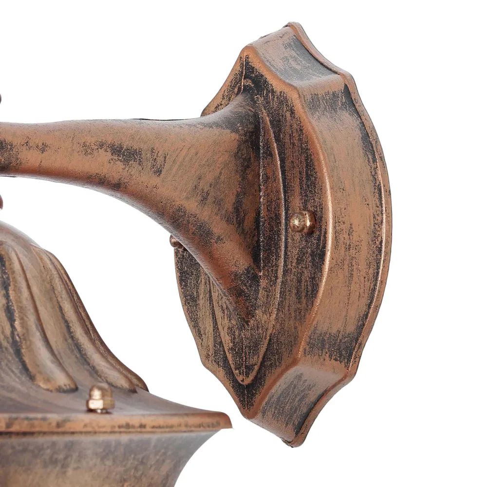 Easylight Rustikale Wandleuchte Außen Kupfer Antik MILANO