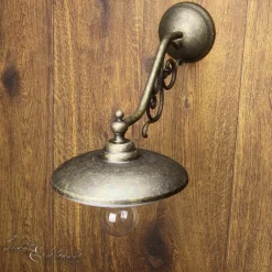 Clearance Giovanni Battista Rustikale Wandleuchte E27 Marte Weiß