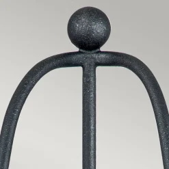 Online Elstead Rustikale Wandleuchte Metall 41,8 cm Shabby Grau 2x E14