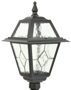 SU-MA Rustikale Wegeleuchte 160cm IP43 Aluminium Glas* Außenleuchten Antik|Gartenlaternen