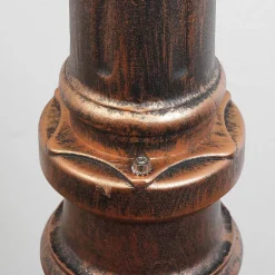 Best Easylight Rustikaler Kandelaber BREST Kupfer Antik 2 armig E27