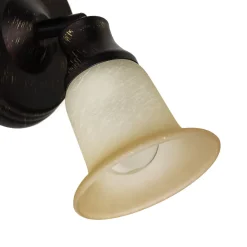 Rabalux Rustikaler Wandspot Glasschirm E14* Wandleuchten|Flurlampen