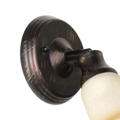 Rabalux Rustikaler Wandspot Glasschirm E14* Wandleuchten|Flurlampen