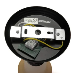 Rabalux Rustikaler Wandspot Glasschirm E14* Wandleuchten|Flurlampen