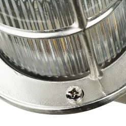 Online Lido Schiffslampe Messing in Nickel Außen Hof Balkon