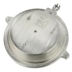 Discount Lido Schiffslampe Messing Riffelglas IP64 rostfrei rund