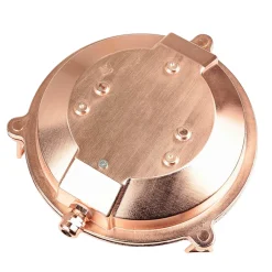 Outlet Lido Schiffslampe Wand Messing Glas E27 IP64 in Kupfer außen