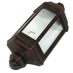 Easylight Schiffslampe Wandleuchte Außen Schwarz Braun LIVORNO* Rustikale Lampen|Maritime Lampen