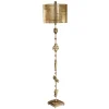 Online Elstead Schirm Stehlampe Gold 170 cm Wohnzimmer GENEVOTE