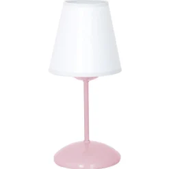 Luminex Schlichte Tischleuchte NIGHT in Rosa* Tischlampen|Schlafzimmer Lampen