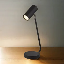 Outlet Searchlight Schreibtischlampe 40 cm GU10 Schwarz Metall UMEA