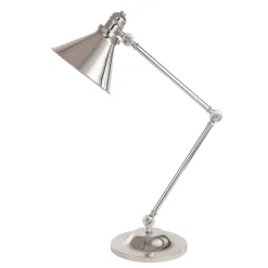 Online Elstead Schreibtischlampe ISMENE Nickel 66cm Tisch Leuchte