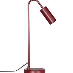 By Rydéns Schreibtischlampe Metall 51 cm hoch Dunkelrot GU10* Bürolampen|Schlafzimmer Lampen