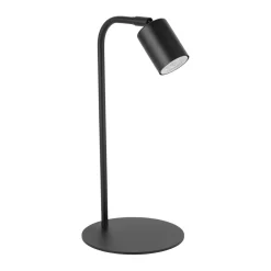 TK Lighting Schreibtischlampe Metall 40 cm klein Schwarz verstellbar* Tischlampen|Bürolampen