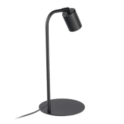 TK Lighting Schreibtischlampe Metall 40 cm klein Schwarz verstellbar* Tischlampen|Bürolampen