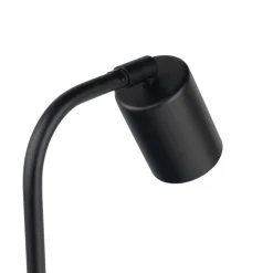 TK Lighting Schreibtischlampe Metall 40 cm klein Schwarz verstellbar* Tischlampen|Bürolampen