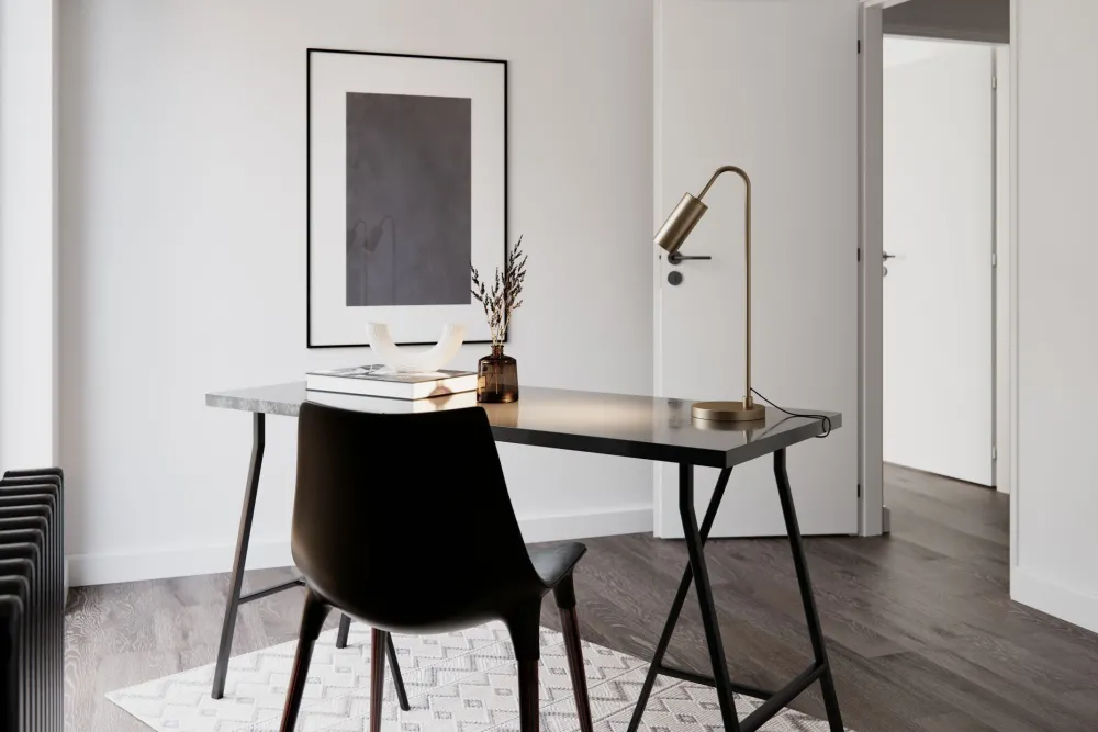 Outlet By Rydéns Schreibtischlampe Metall GU10 51 cm hoch in Gold matt