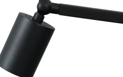 Hot Masterlight Schreibtischlampe Schwarz Metall 50 cm verstellbar GU10