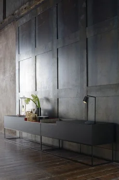 Hot Masterlight Schreibtischlampe Schwarz Metall 50 cm verstellbar GU10