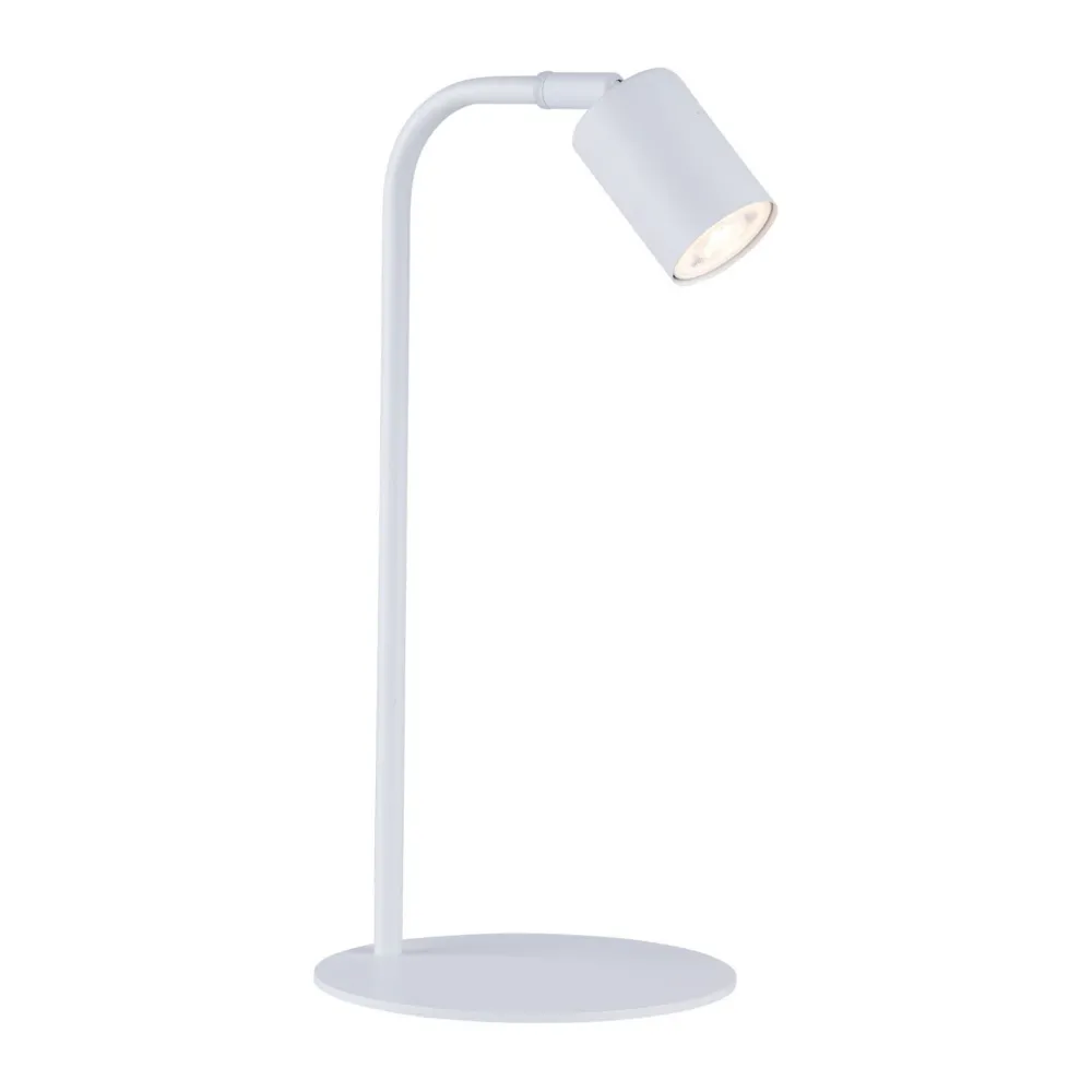 TK Lighting Schreibtischlampe Weiß verstellbar Modern Metall 40 cm