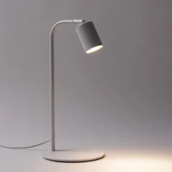 TK Lighting Schreibtischlampe Weiß verstellbar Modern Metall 40 cm