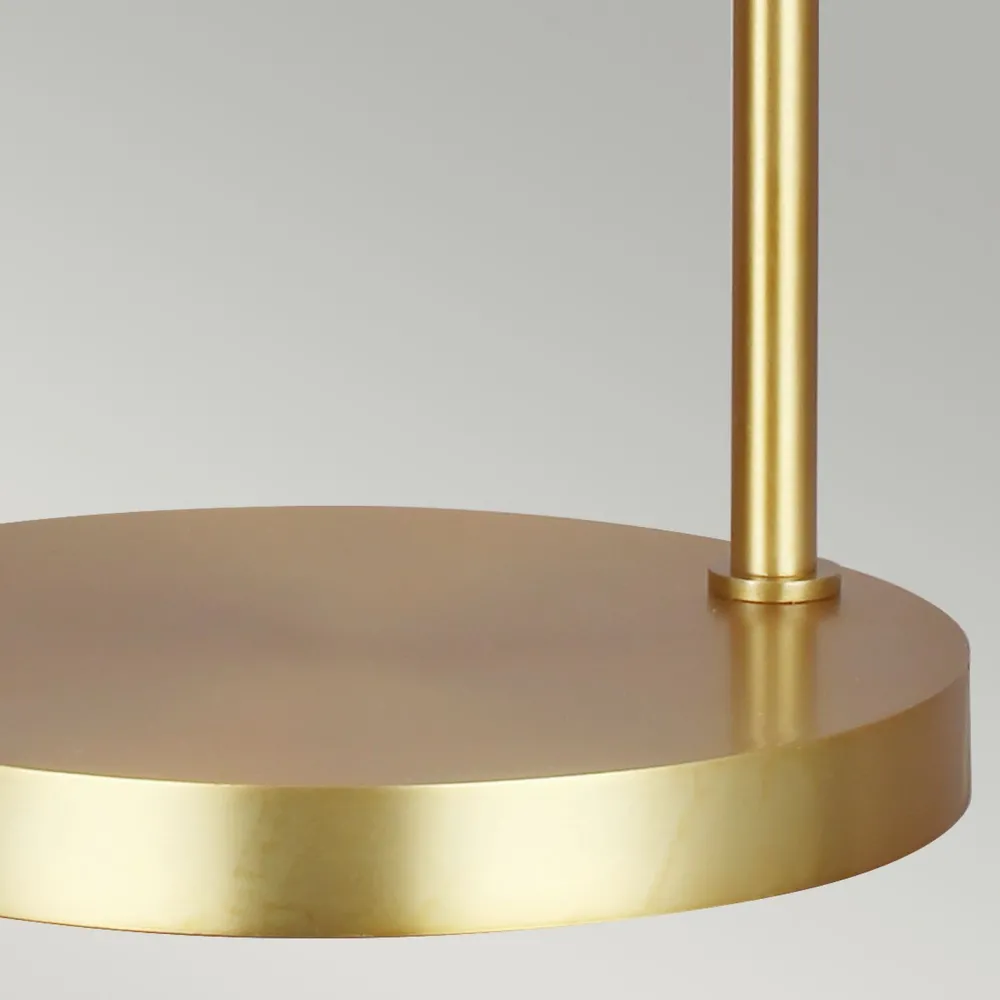 New Elstead Schreibtischleuchte Metall 63,5cm Schwarz Messing Retro