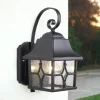 Elstead Schwarze Außenleuchte Rustikal IP44 wetterfest KENT* Rustikale Lampen|Rustikale Außenleuchten