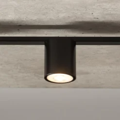 Sigma Schwarze Deckenlampe GU10 L:110 cm Mehrflammig Zeitlos* Deckenleuchten|Flurlampen