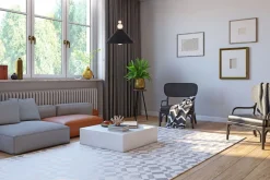 Best Belis Schwarze Hängeleuchte Holz Metall Ø26 cm E27 gemütlich