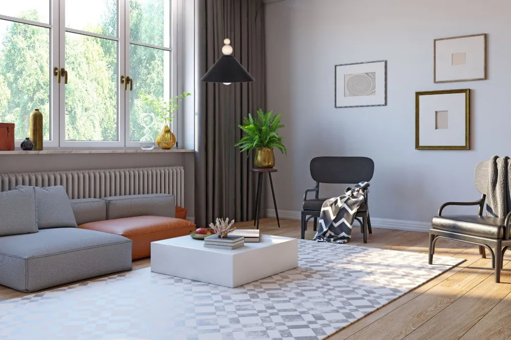 Best Belis Schwarze Hängeleuchte Holz Metall Ø26 cm E27 gemütlich