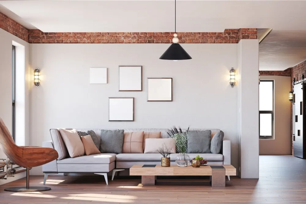 Best Belis Schwarze Hängeleuchte Holz Metall Ø26 cm E27 gemütlich