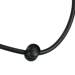 Best Emibig Schwarze Hängeleuchte mit Stecker flexible Montage