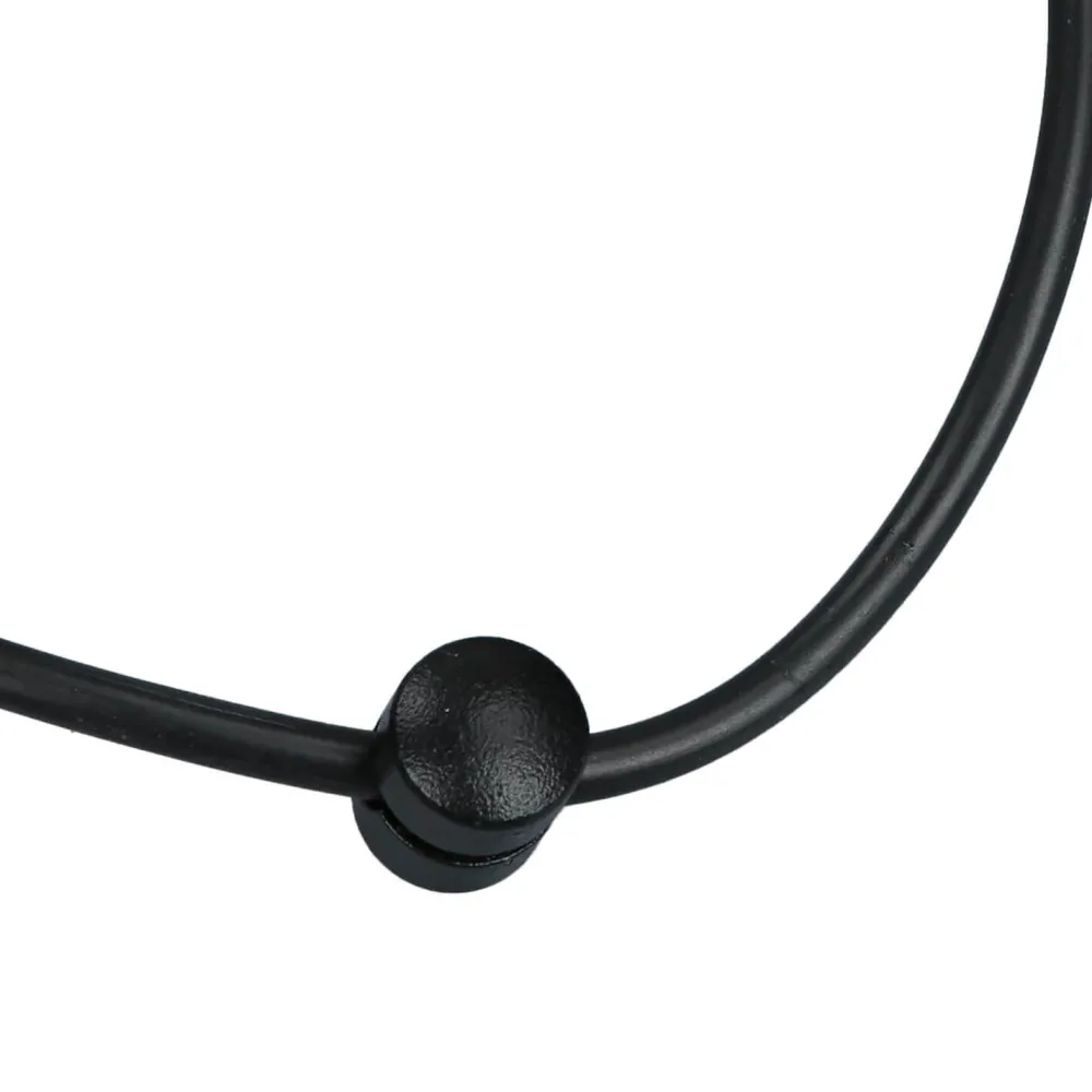 Best Emibig Schwarze Hängeleuchte mit Stecker flexible Montage