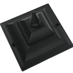 Elstead Schwarze Hoflampe mit Bewegungsmelder IP43 LEADWORTH* Vintage Lampen|Rustikale Außenleuchten