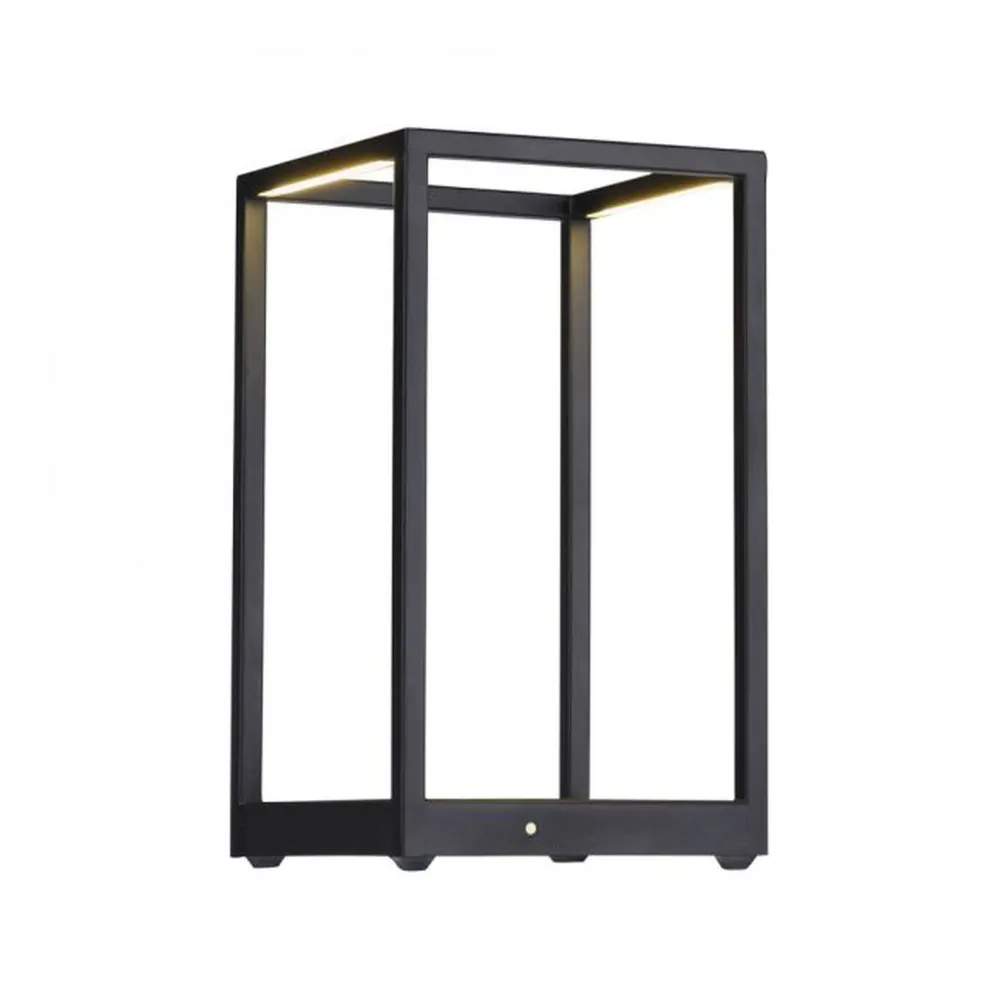 Paul Neuhaus Schwarze LED Tischlampe dimmbar Touch 26 cm 4 W Memory* Wohnzimmerlampen|Schlafzimmer Lampen