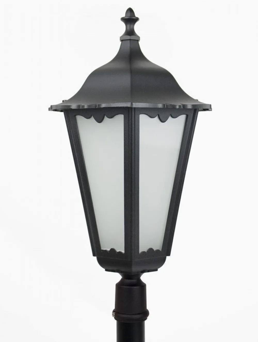 SU-MA Schwarze Mastleuchte 1,9-2,9m Rustikal IP43 E27* Metall Lampen|Rustikale Lampen