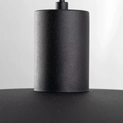 TK Lighting Schwarze Pendelleuchte Metall Ø41 cm rund E27 Loft* Hängelampen|Bürolampen