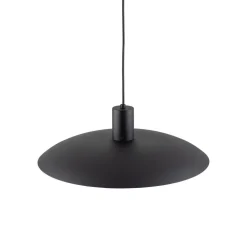 TK Lighting Schwarze Pendelleuchte Metall Ø41 cm rund E27 Loft* Hängelampen|Bürolampen