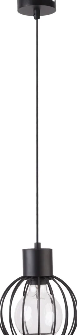 Sigma Schwarze Pendelleuchte rund geometrisch* Hängelampen|Moderne Lampen