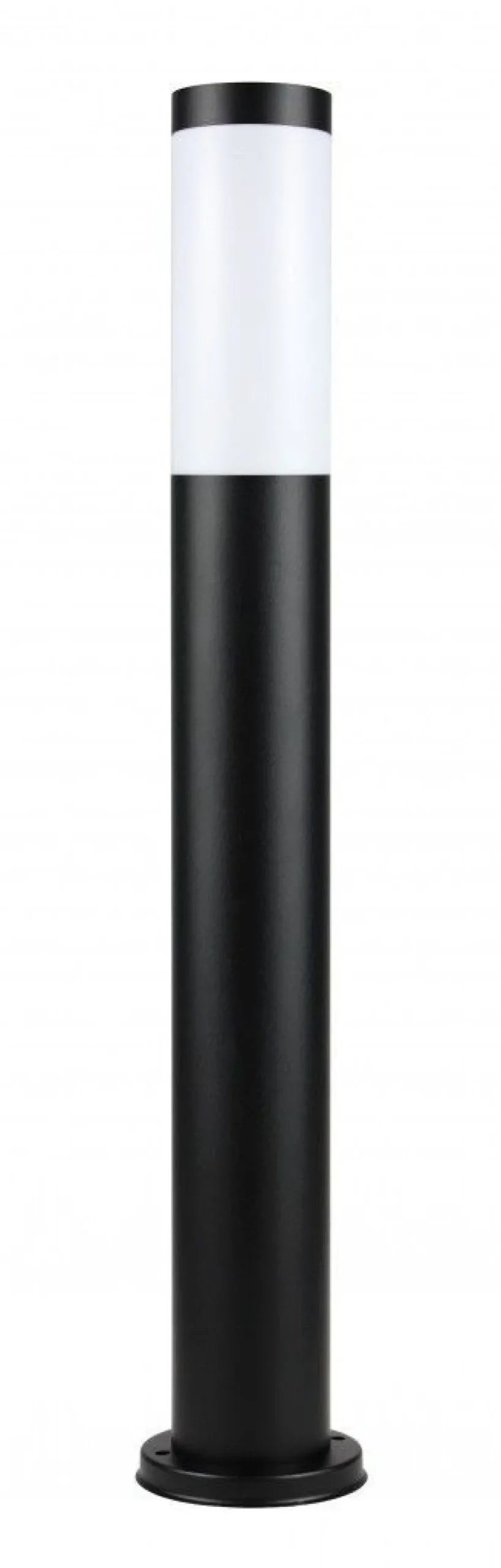 SU-MA Schwarze Pollerleuchte BETULA 65cm Edelstahl IP44* Moderne Außenleuchten|Wegeleuchten