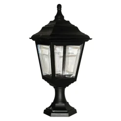 Elstead Schwarze Sockelleuchte außen H:44cm Rustikal Garten* Lampen Aus Aller Welt|Vintage Lampen